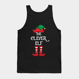 Clever Elf Matching Family Christmas Smart Tank Top